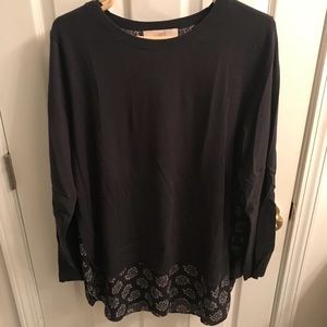 LOFT Mixed Media Sweater